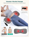 LumboFlex Cordless Lumbar Support Massage Pillow