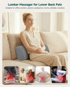 LumboFlex Cordless Lumbar Support Massage Pillow