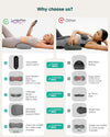 LumboFlex Cordless Lumbar Support Massage Pillow